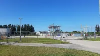Air Liquide Air Separation Unit (ASU) electrical substation, Merritt Island, Florida, 2019.
