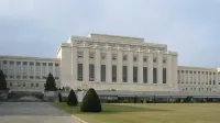 Palace of Nations in Geneva, Switzerland