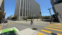 Una imagen del Edificio Federal Phillip Burton y Palacio de Justicia de los Estados Unidos.