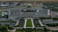Una vista aérea del Pentágono, Washington, D.C., 15 de mayo de 2023.