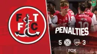 Fleetwood Town hace historia y elimina al Arsenal 5-3 en penales: El de 4ta división venció a los Gunners imagen del post