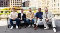 Noa Lawrence, Jason Goodison, Finn Puklowski, Mark-Daniel Shelton, and Danie Beukman