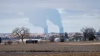 Se producen 2.500 megavatios de electricidad en las centrales nucleares de Exelon en Byron, Illinois (Condado de Ogle).