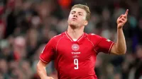 ¿Homenaje o Burla? Højlund festeja como Cristiano Ronaldo al meter gol ante Portugal imagen del post