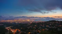 Oakland, California from Grizzly Peak Blvd.