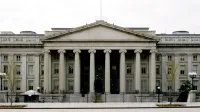 El edificio del Departamento del Tesoro en Washington DC.