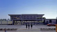 The Knesset, the Israeli parliament, building, in Jerusalem.