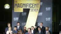 Toda la pandilla en el estreno del Magnificent Seven, 2016 Toronto Film Festival