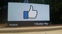 Batiment siège de Facebook à Menlo Park, en Californie