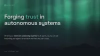 Norforge - Forjando la confianza en los sistemas autónomos. La próxima generación de seguridad soberana de IA.
