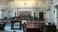Courtroom 1 in the James R.