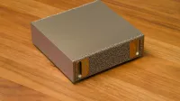 Oblique view of an NVIDIA DGX Spark.