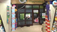 Rather less standard is the inclusion of Quest Diagnostics in the place where the consultation/vaccination room would normally be.