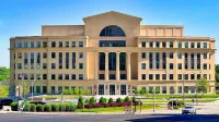 La Corte Suprema de Georgia se encuentra en el Centro Judicial Nathan Deal en Atlanta.