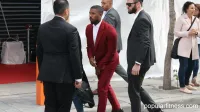 from <a href="https://www.popularfitness.com" rel="noreferrer nofollow">www.popularfitness.com</a> Michael B Jordan arriving for press conference for Just Mercy at Toronto International