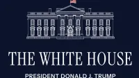 Logo White House-President Donald Trump (2025).