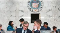 Audiencias del Comité de Inteligencia para examinar las amenazas en todo el mundo, en Washington, DC el 18 de marzo de 2026.
