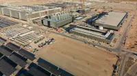 TSMC Fab 21 under construction in November 2023 in Phoenix, Arizona