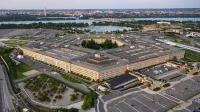 Una vista aérea del Pentágono, Washington, D.C., 15 de mayo de 2023.