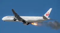 Este fue el vuelo 15 de JAL, saliendo de LAX Runway 25R el 15 de octubre de 2021.