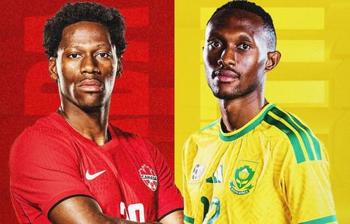 Sudáfrica vs Canadá: Primeros 16vos, sin claro favorito ¿Dónde verlo? imagen del post