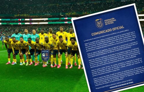 Ecuador exige a FIFA una investigación por supuestas amenazas sufridas antes de jugar contra México imagen del post