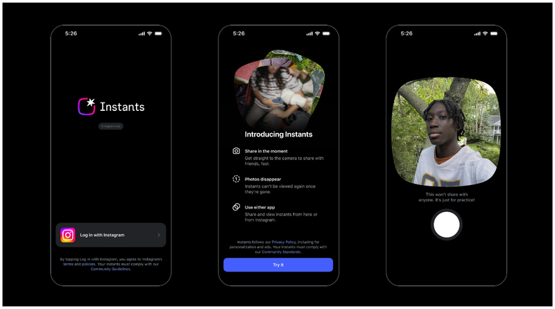 Meta lanza Instants: fotos efímeras llegan a Instagram y a una app independiente imagen del post
