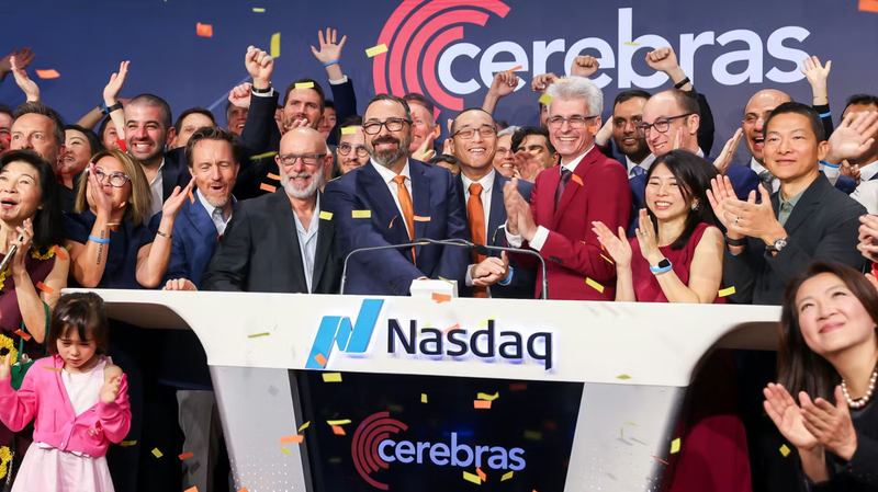 Cerebras se dispara 68% en Nasdaq tras levantar 5,500 mdd en el mayor IPO de 2026 imagen del post