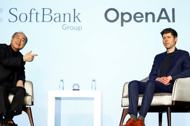 Acciones de SoftBank suben por reportes de salida a bolsa de OpenAI y excelentes resultados de Nvidia