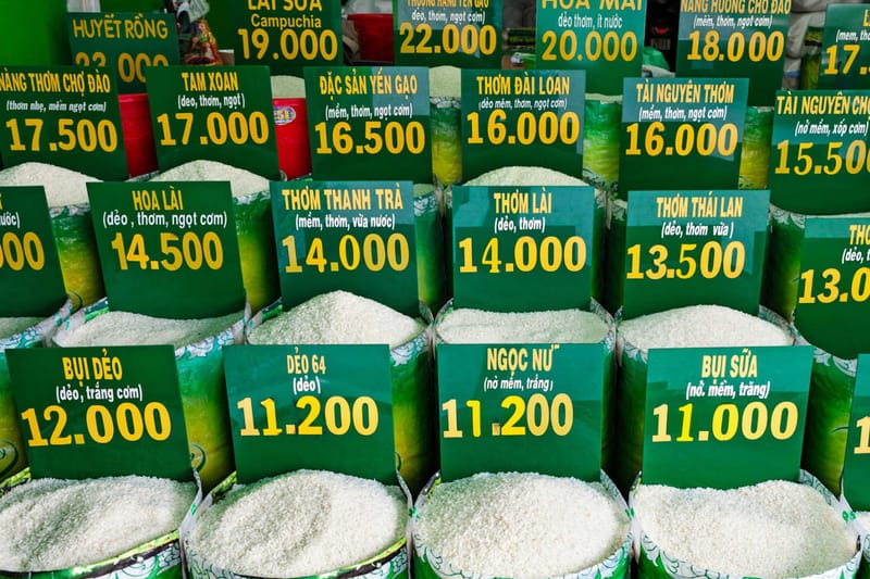 Precios del arroz en Asia alcanzan máximo de 14 meses por preocupaciones sobre las cosechas