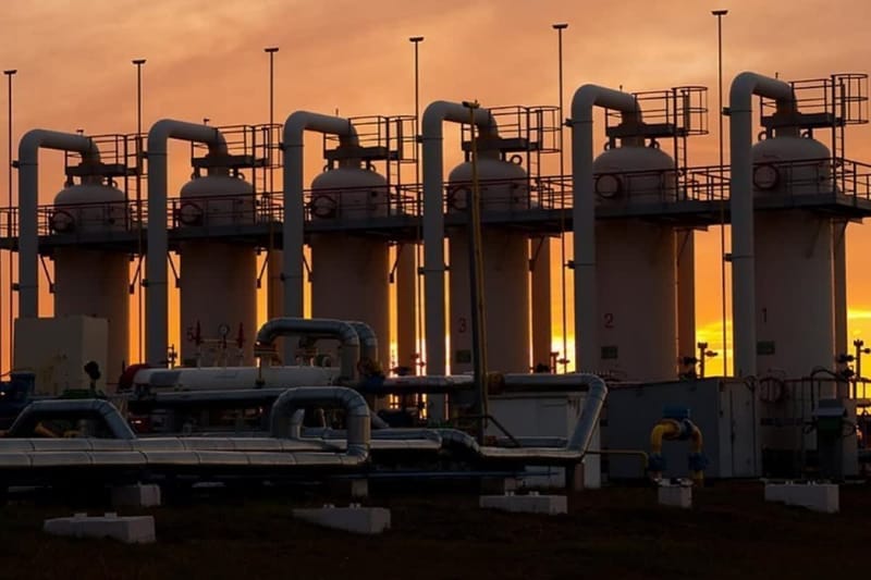 Los precios del gas europeo superan los 50 euros mientras se amplía la brecha de almacenamiento
