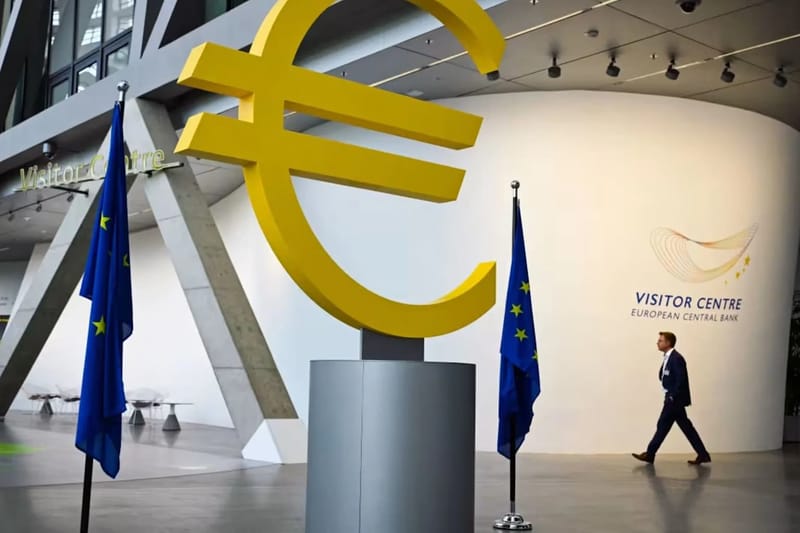 Eurostat confirma que la eurozona creció solo un 0.1% en el primer trimestre de 2026