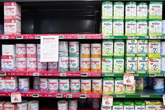 Línea de producción de fórmulas infantiles de Nestlé afectadas por alertas sanitarias.