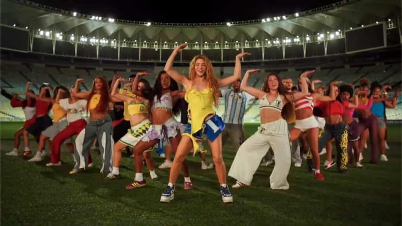 Shakira y Burna Boy lanzan el himno oficial del Mundial 2026