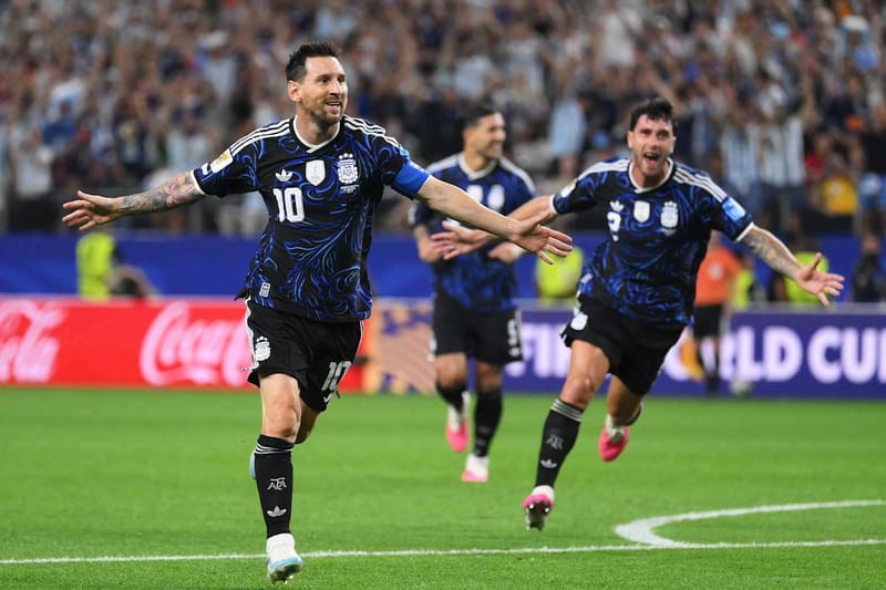 Messi hace historia: primero en anotar en 7 partidos seguidos del Mundial; Argentina, 9 puntos de 9 imagen del post