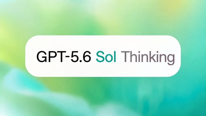 GPT-5.6 Sol de OpenAI supera a Claude Mythos en código — y el gobierno de EE. UU. decide quién lo usa imagen del post