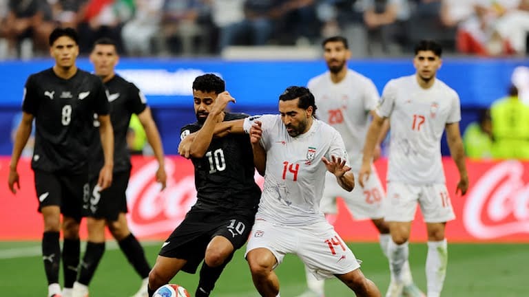 Irán y Nueva Zelanda empatan 2-2 en el Grupo G imagen del post