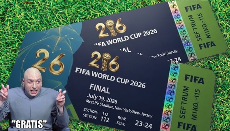 FIFA vende boletos del mundial a $0 ¿Por qué? imagen del post