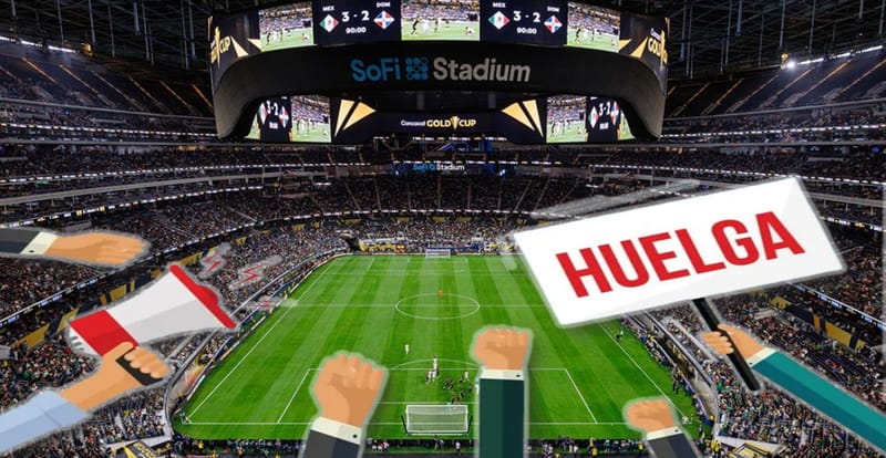 Probable huelga en el Estadio Los Ángeles pone en riesgo el Mundial 2026 imagen del post
