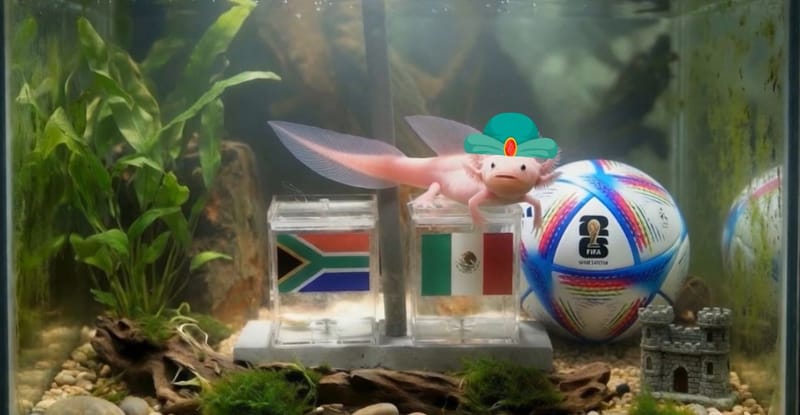 ¿Real o Fake? Paco el Ajolote Vidente que predice los resultados del Mundial 2026 imagen del post