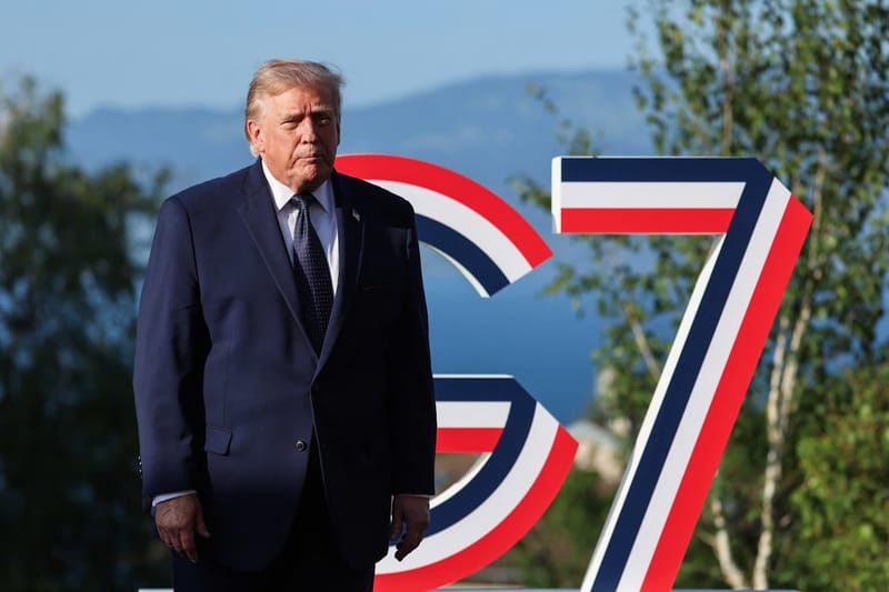 Trump defiende su acuerdo con Irán en el G7 y evoca un colapso bursátil como el de 1929 imagen del post