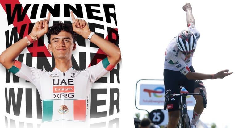 El Mexicano Isaac del Toro gana por primera vez en Francia y busca el liderato imagen del post