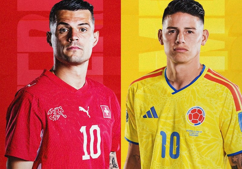 Suiza vs Colombia: Cómo llegan a 8vos y antecedentes imagen del post