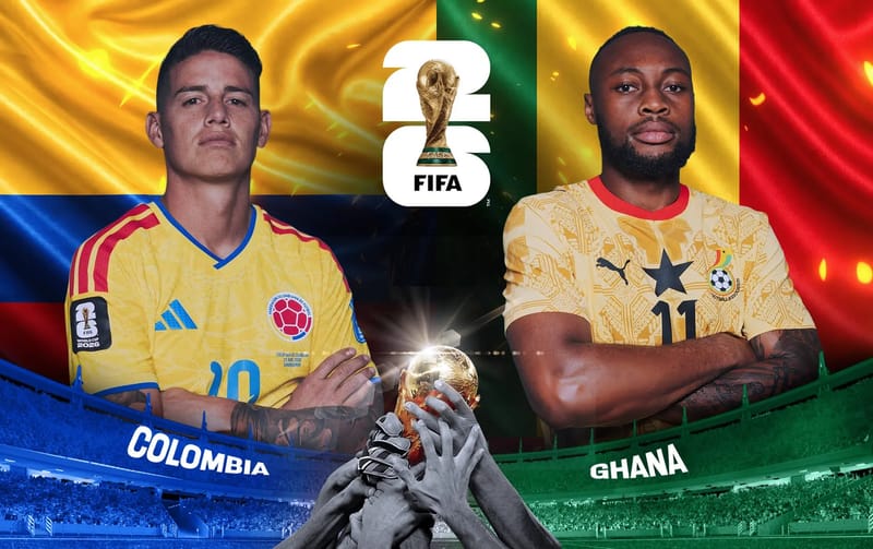 Colombia vs Ghana: Cómo llegan a 16vos y antecedentes imagen del post