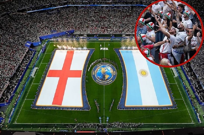 ¿Solo un juego?: Inglaterra y Argentina se abuchean en los himnos imagen del post