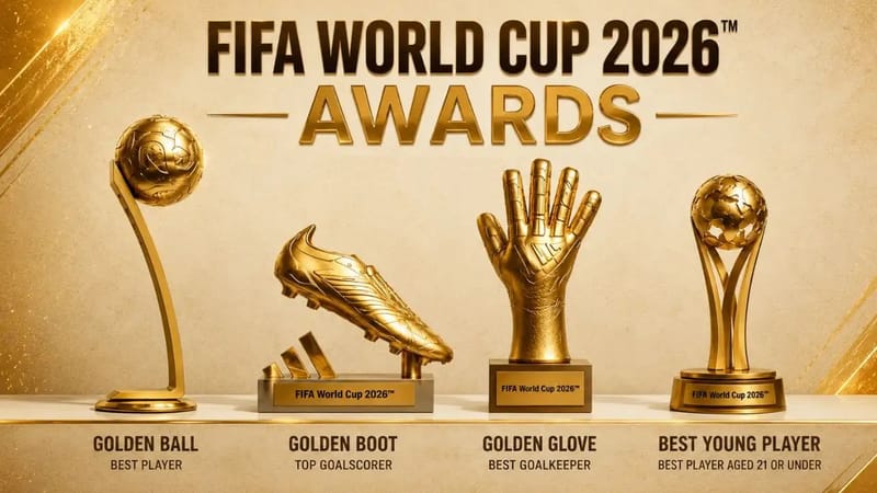 Premios a los Mejores de la Copa del Mundo ¿Quiénes los ganaron? imagen del post