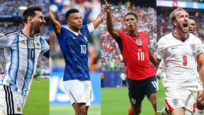 Tabla de Goleo del Mundial 26 tras la fase de 4tos de Final: ¿Messi o Mbappé? imagen del post