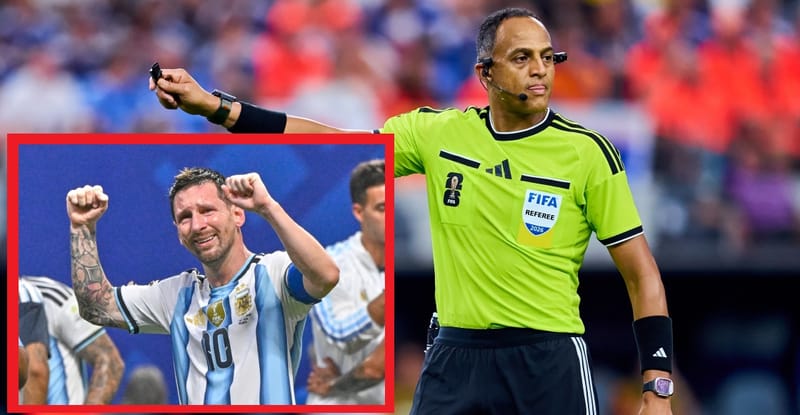 Inglaterra critica designación de árbitro vs Argentina Ismail Elfath por traerle "suerte" a Messi imagen del post