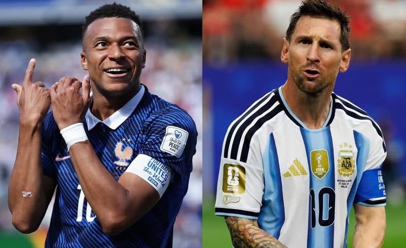 Quién será el campeón de goleo del Mundial 26 ¿Messi o Mbappé? imagen del post