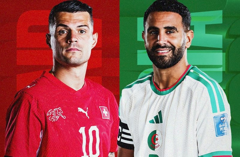 Suiza vs Argelia: Cómo llegan a 16vos y antecedentes imagen del post
